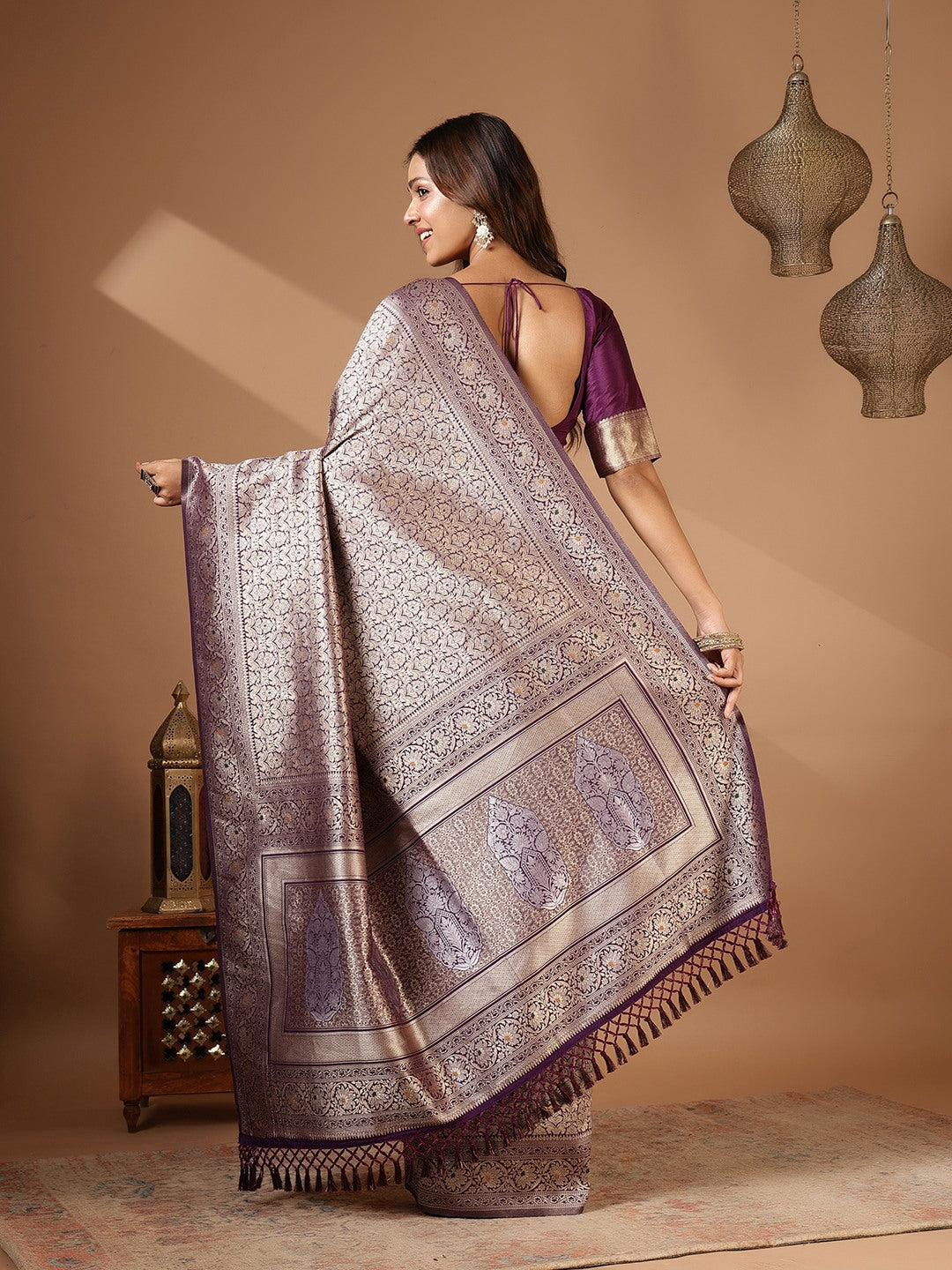 Woven Design Art Silk Saree