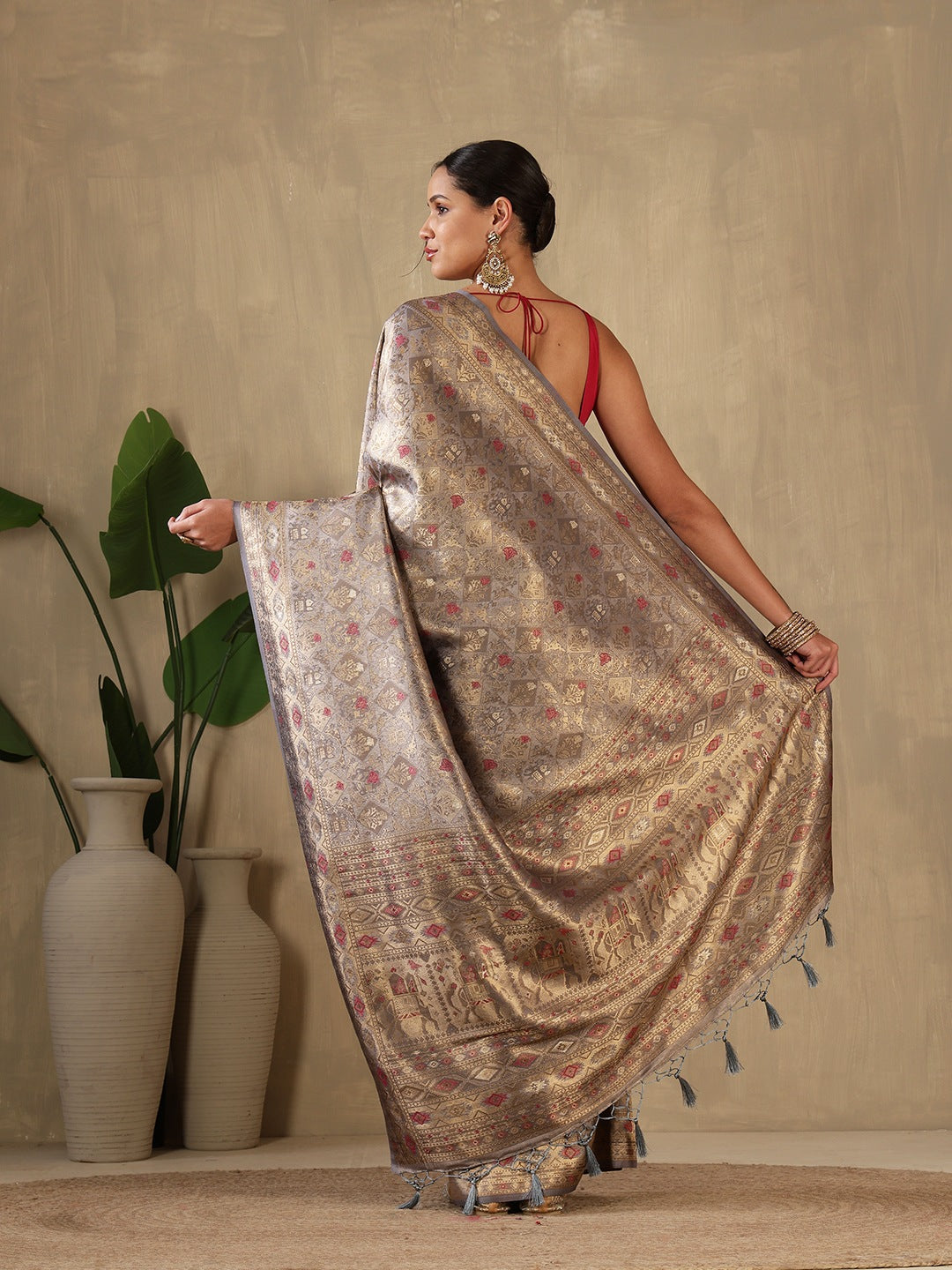 Woven Design Art Silk Saree