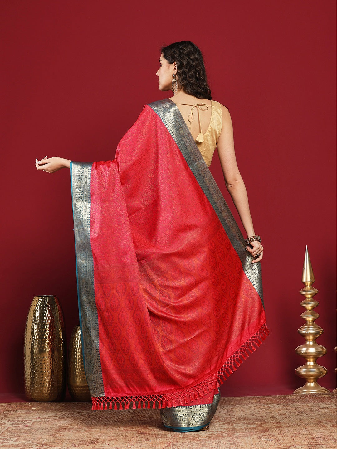 Woven Design Art Silk Saree