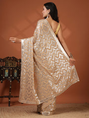 Embroidered Georgette Saree