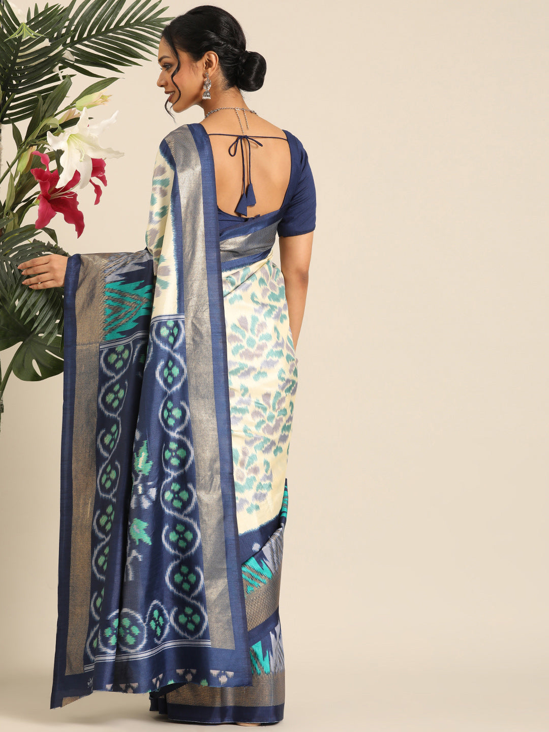 Printed Art Silk Saree
