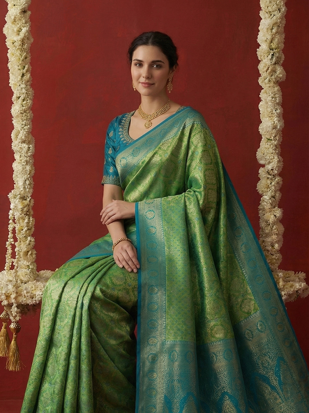 Woven Design Art Silk Saree
