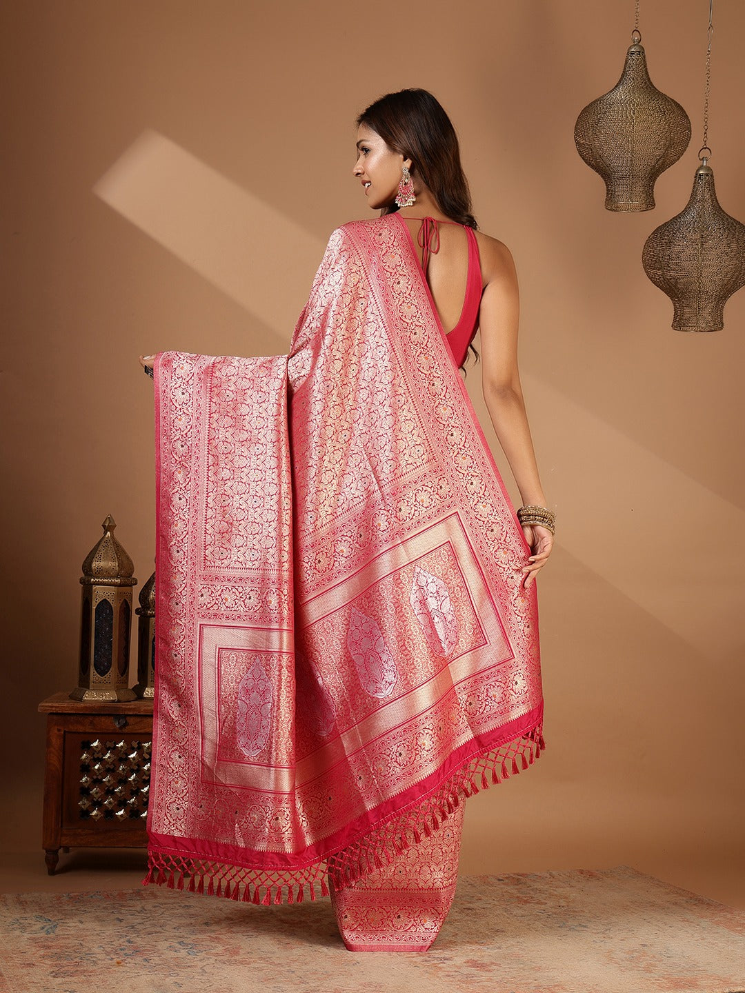 Woven Design Art Silk Saree