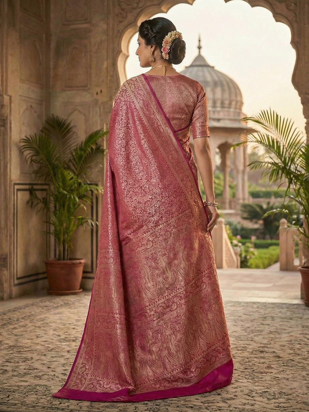 Woven Design Art Silk Banarasi Saree
