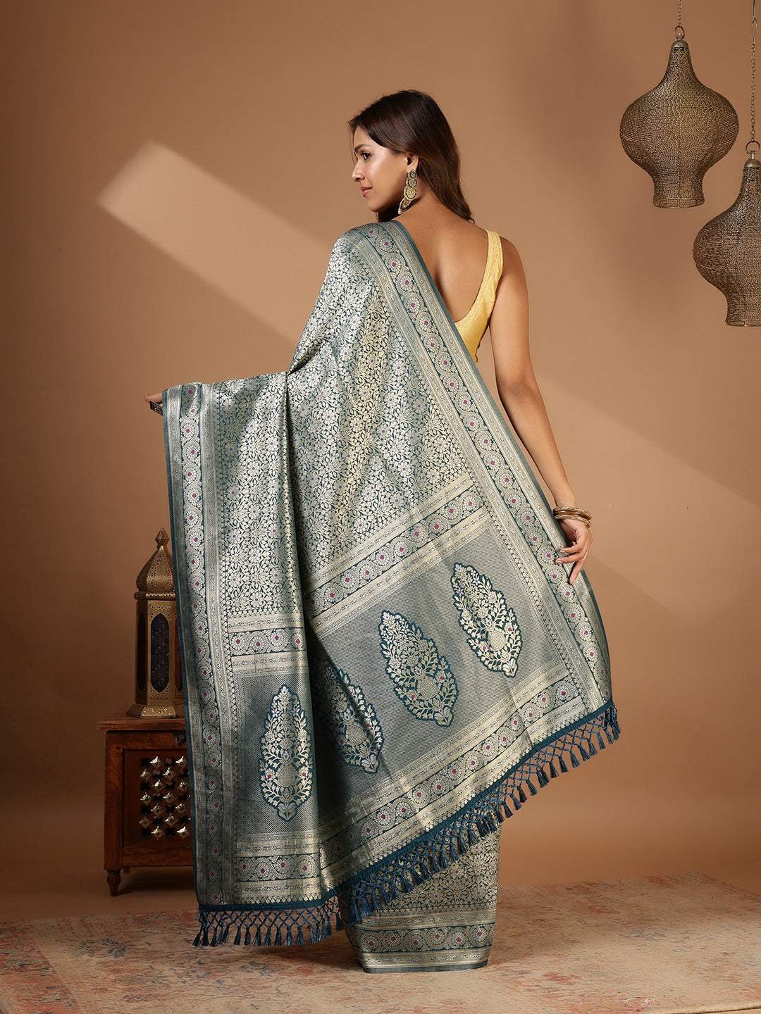 Woven Design Art Silk Saree