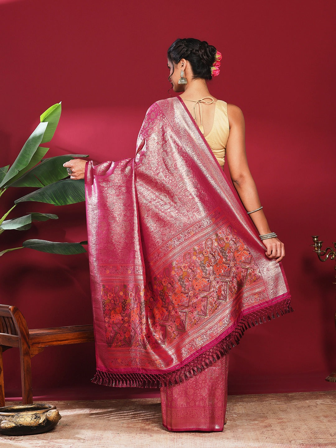 Woven Design Art Silk Saree