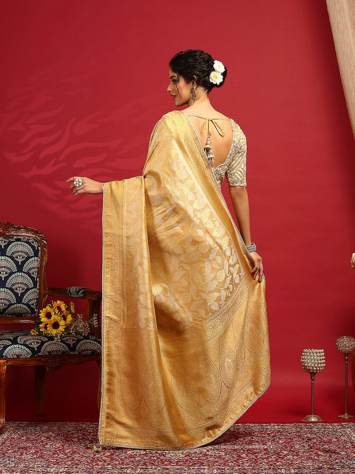 Embroidered Banarasi Saree