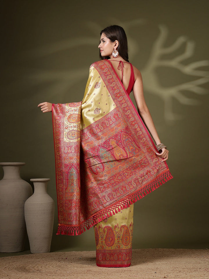 Woven Design Banarasi Saree