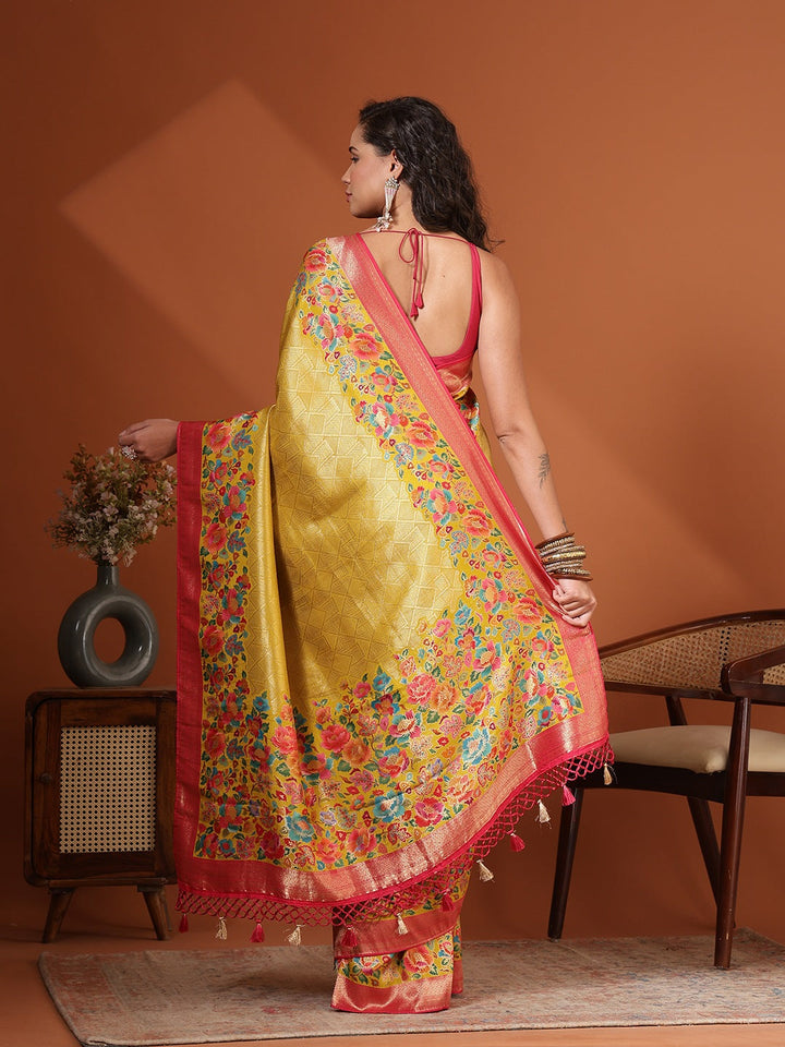 Woven Design Dola Silk Saree
