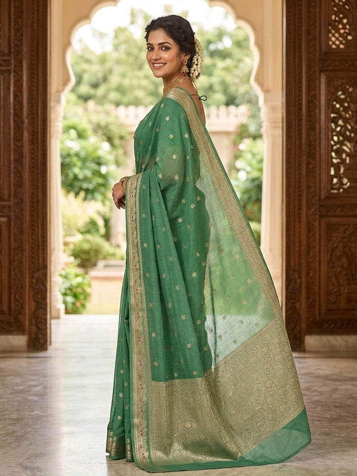 Zari Woven Art Silk Saree