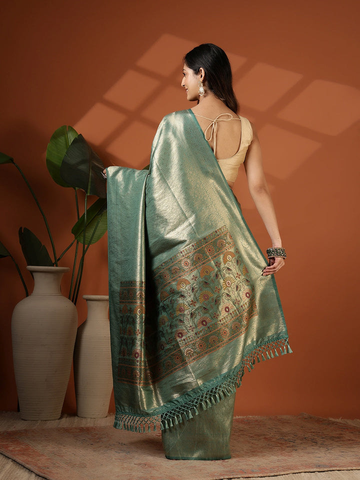 Woven Design Art Silk Saree