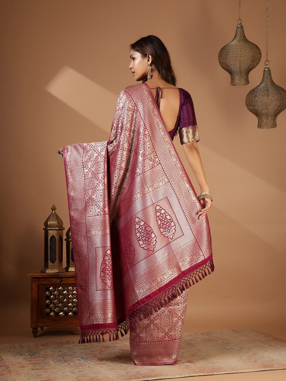Woven Design Art Silk Saree