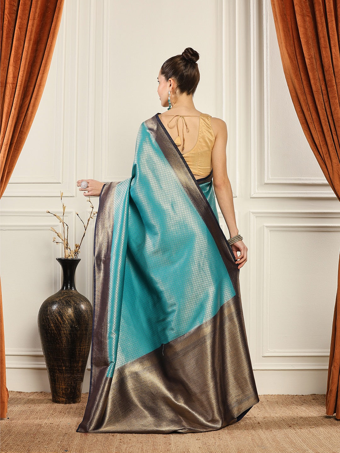 Woven Design Art Silk Saree