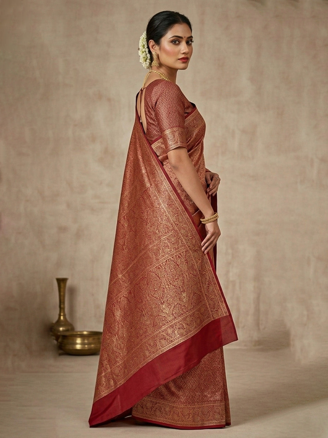 Woven Design Art Silk Banarasi Saree