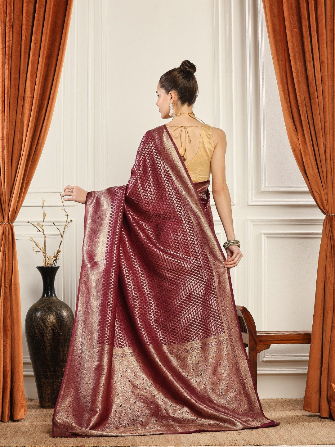 Woven Design Art Silk Saree