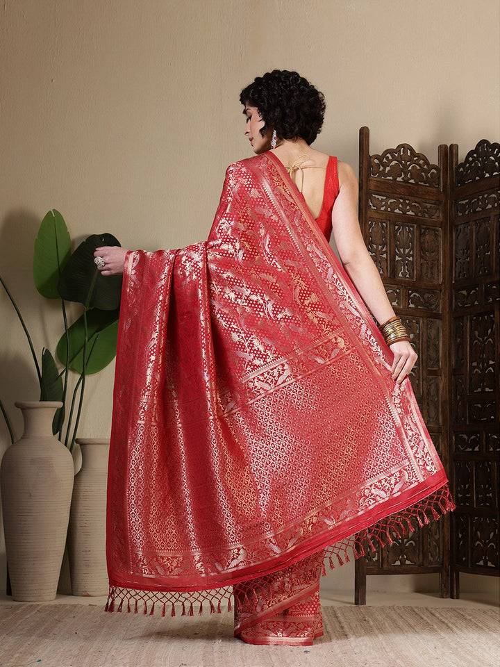 Woven Design Art Silk Saree