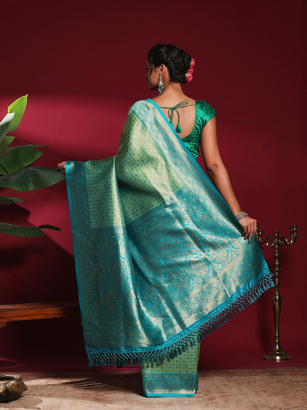 Woven Design Art Silk Saree