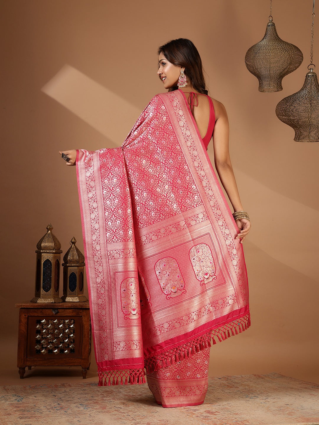 Woven Design Art Silk Saree