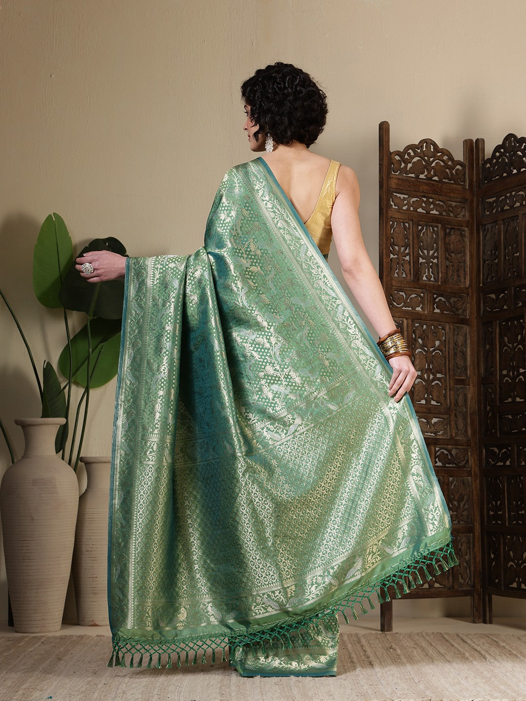 Woven Design Art Silk Saree