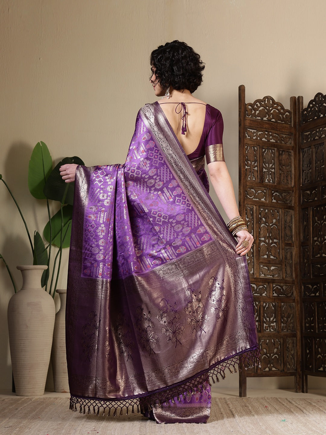 Woven Design Art Silk Saree