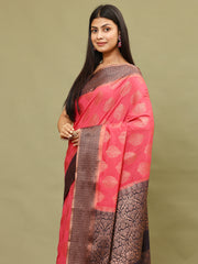 Zari Border Woven Handloom Saree