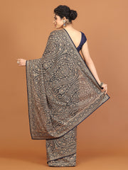 Heavy Embroidery Georgette Saree