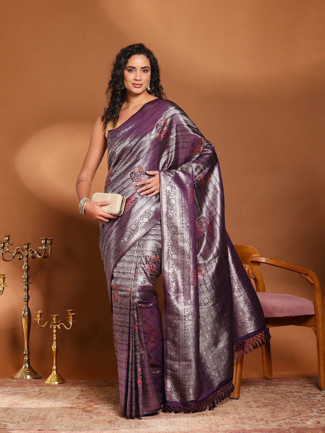Woven Design Art Silk Saree