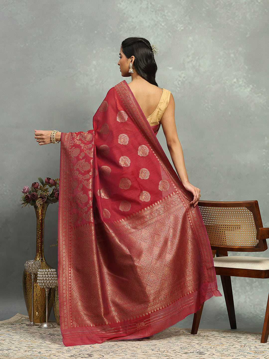 Woven Design Art Silk Saree