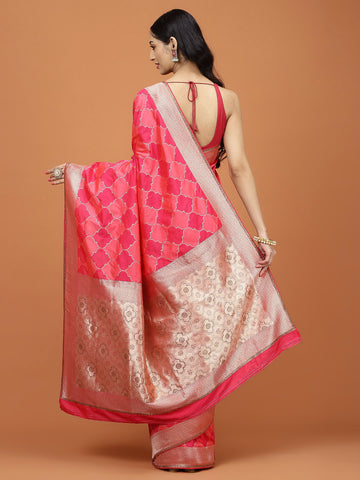 Stone Embroidery Banarasi Saree