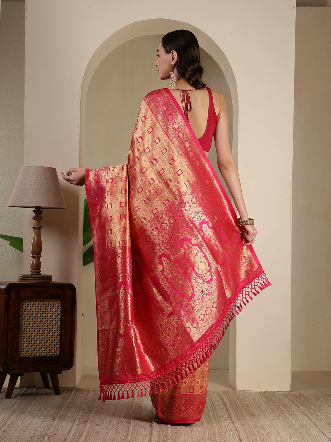 Woven Design Art Silk Saree