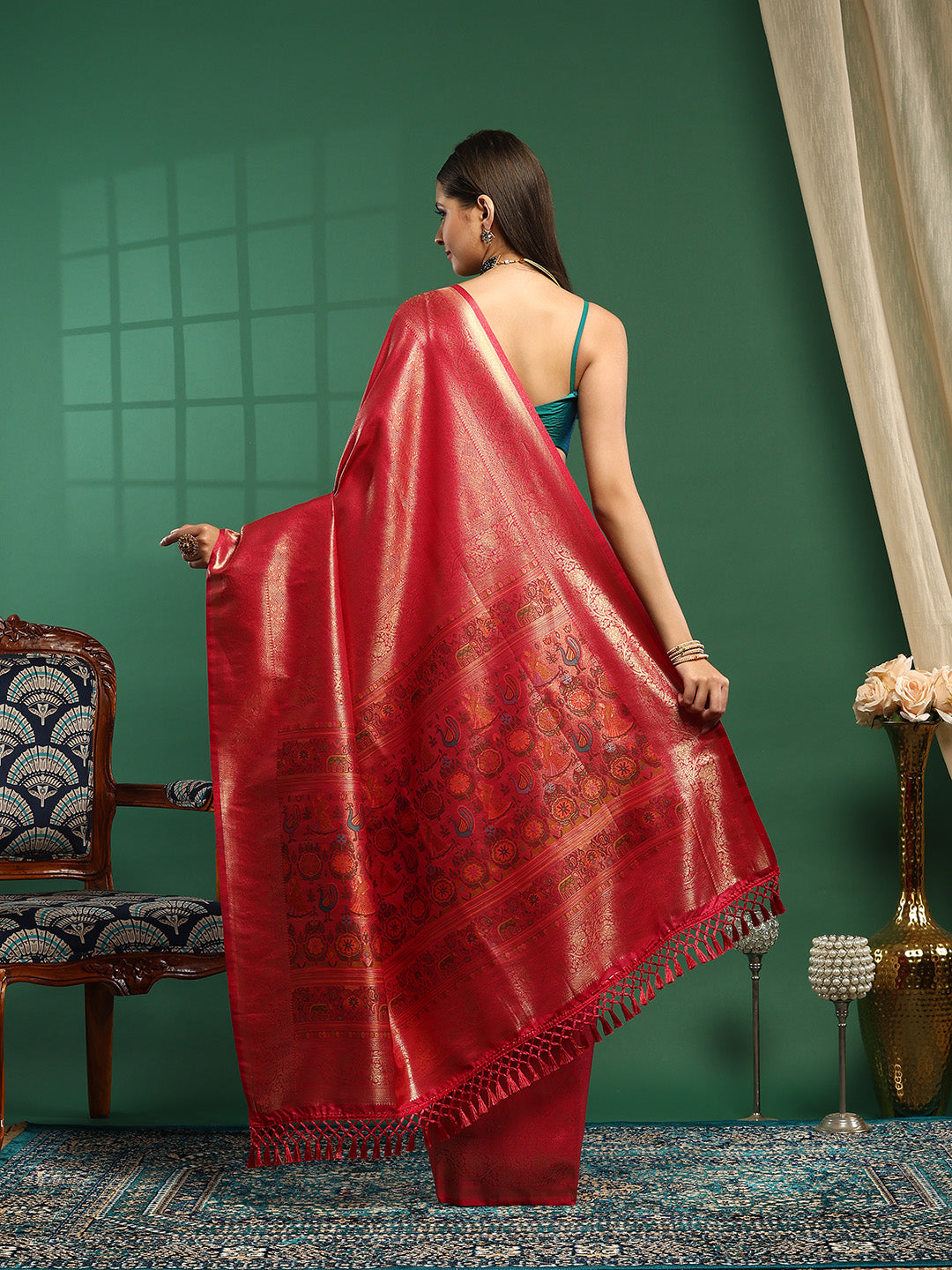 Woven Design Art Silk Saree