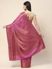 Zari Jaal Woven Handloom Saree