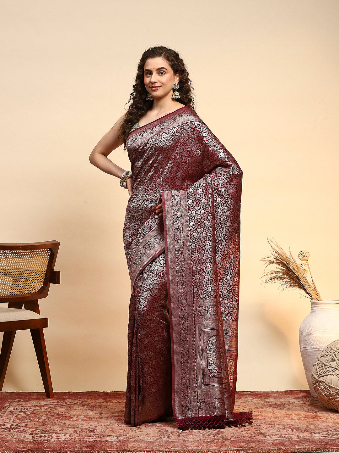 Woven Design Art Silk Saree