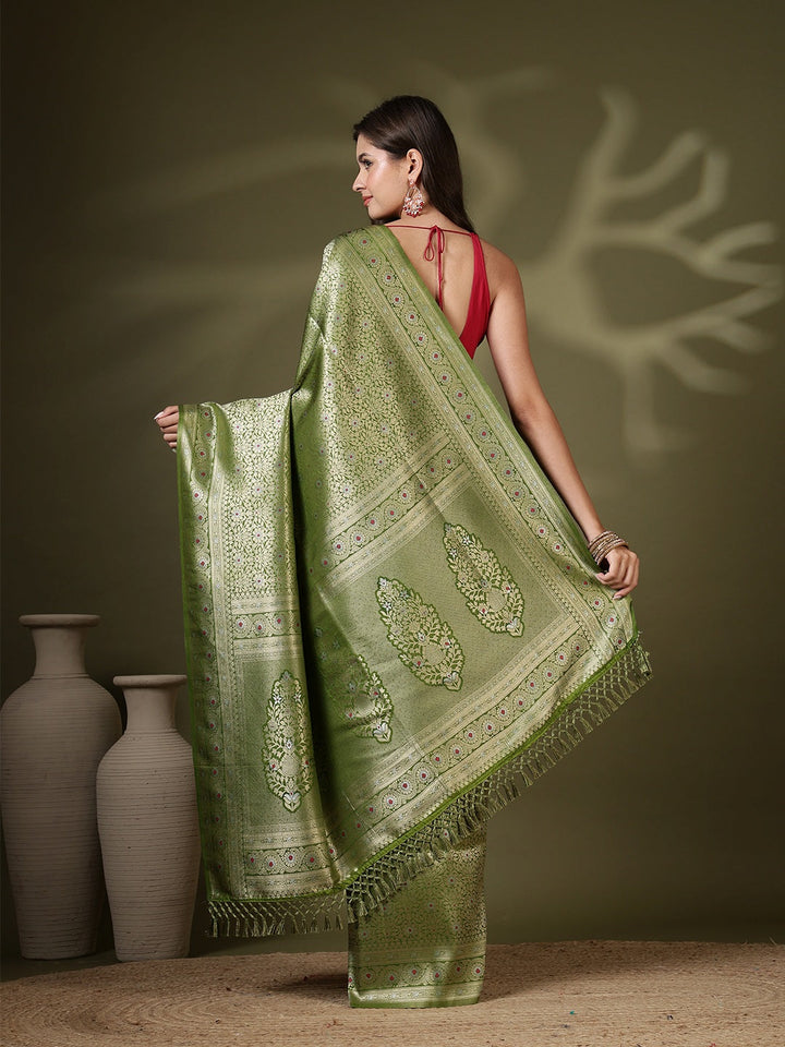 Woven Design Art Silk Saree