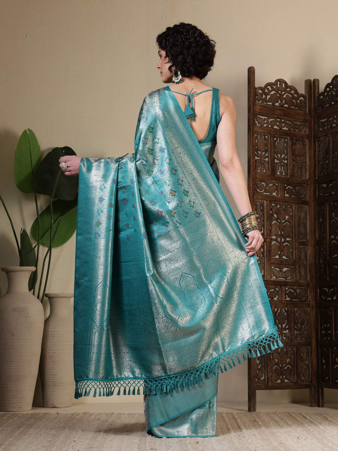 Woven Design Art Silk Saree