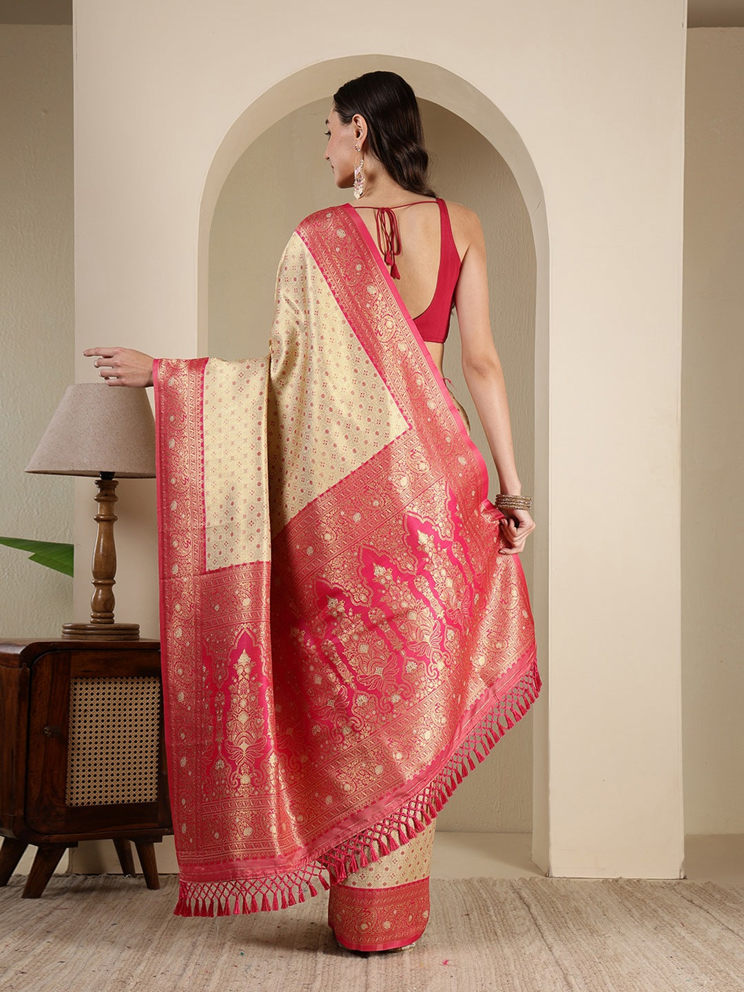 Woven Design Art Silk Saree