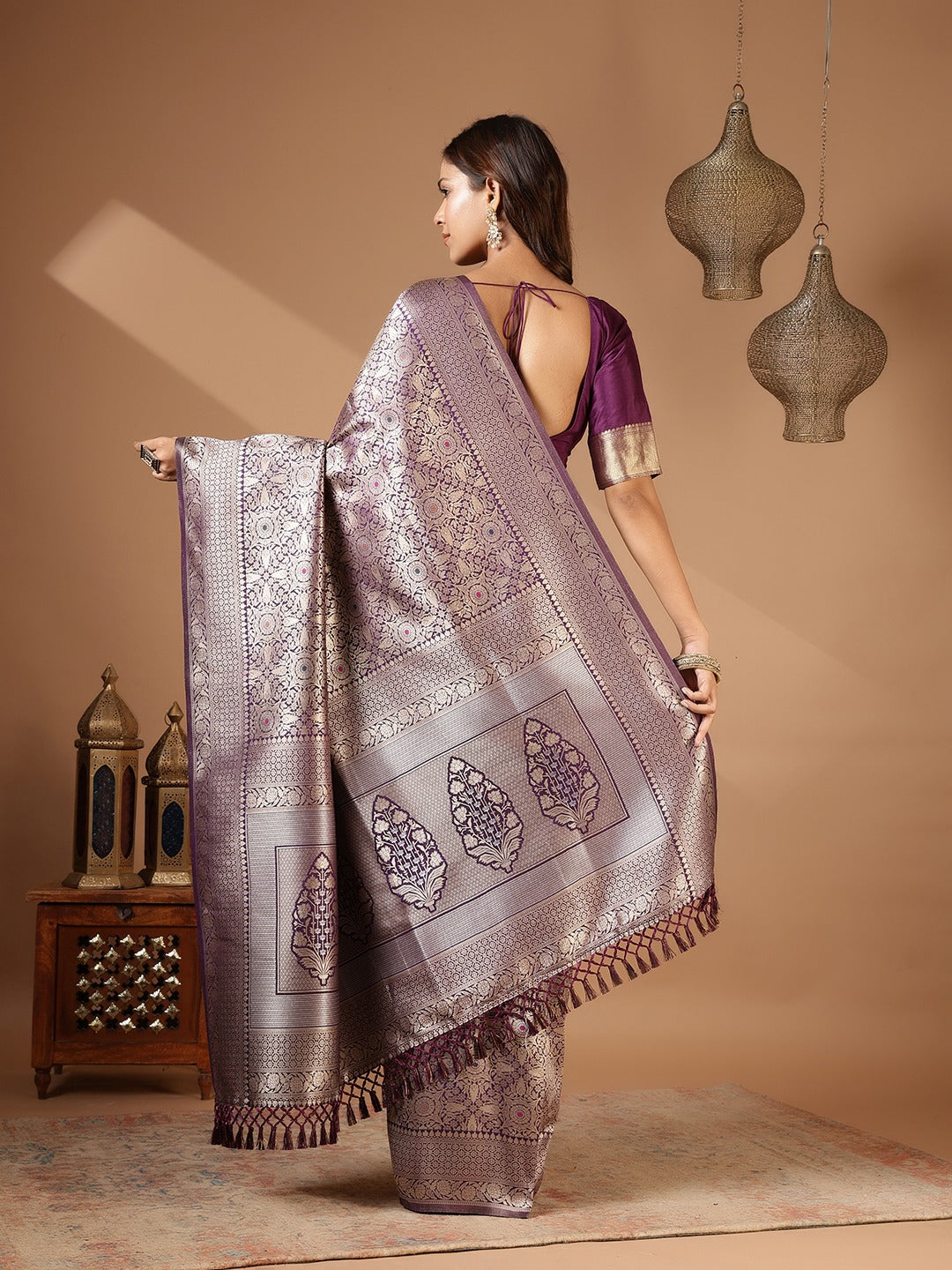 Woven Design Art Silk Saree