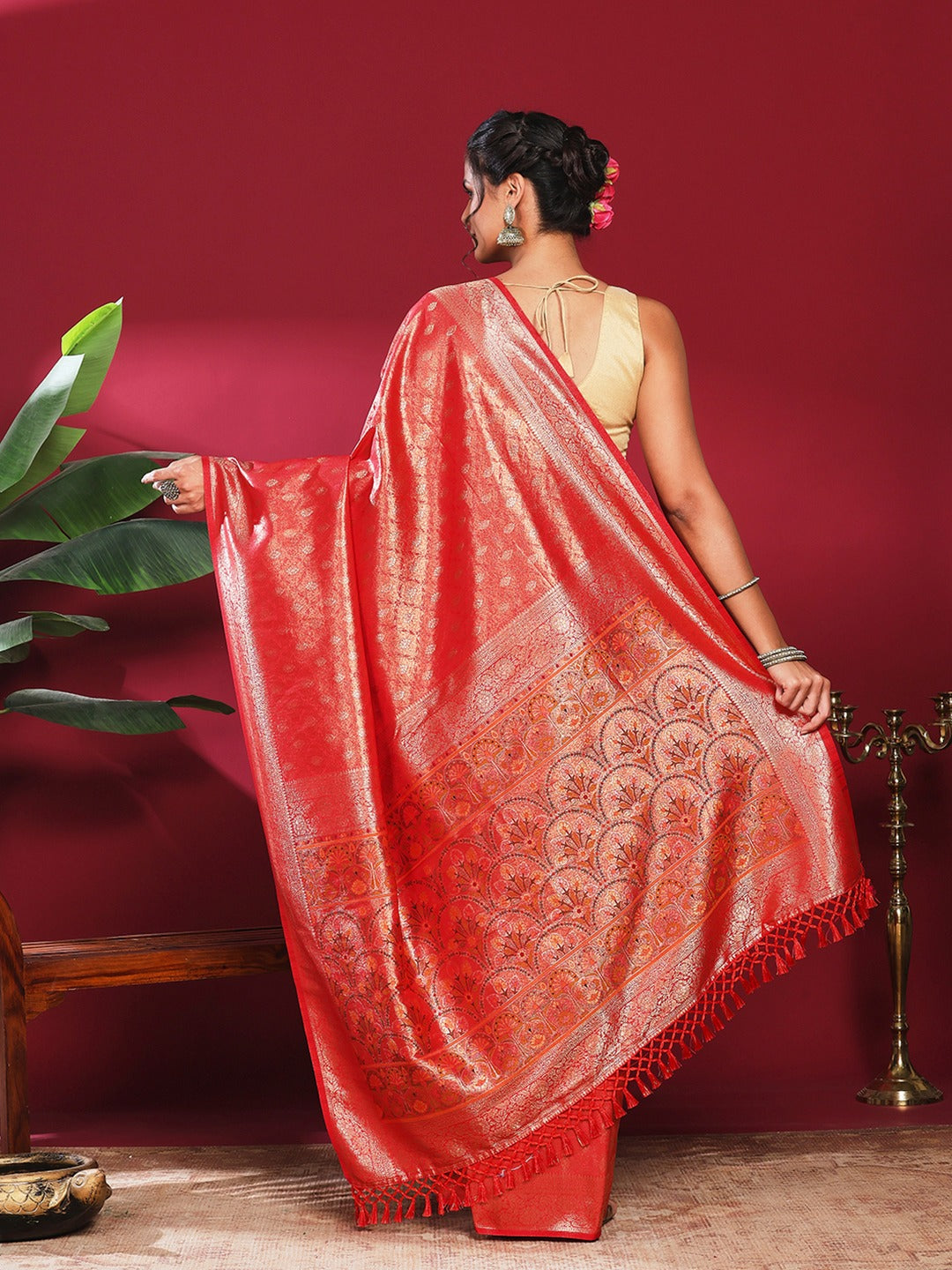 Woven Design Art Silk Saree