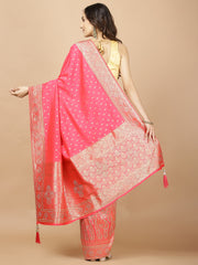 Stone Booti Banarasi Woven Saree