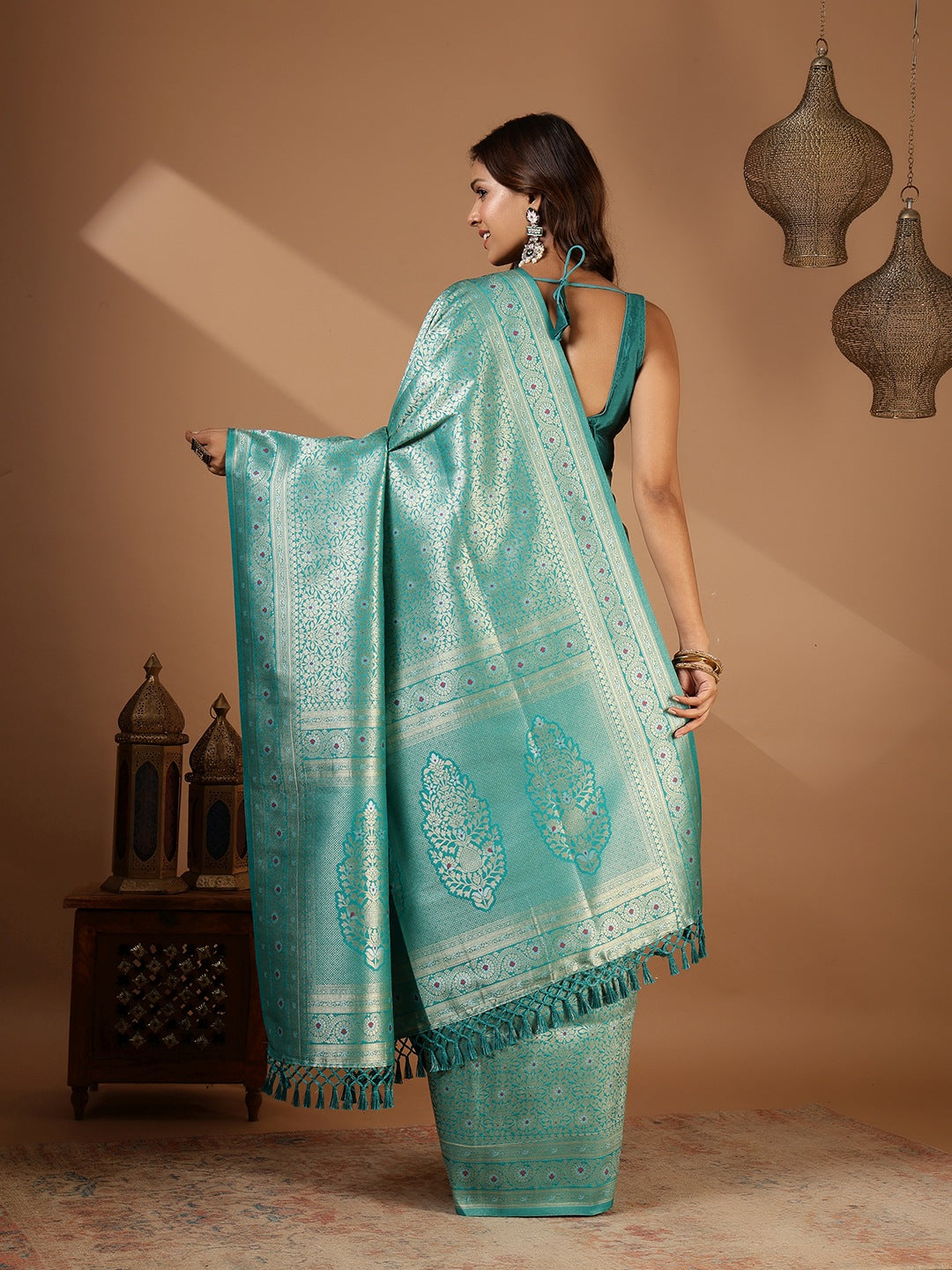 Woven Design Art Silk Saree