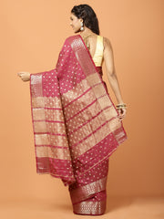 Zari Border Woven Handloom Saree