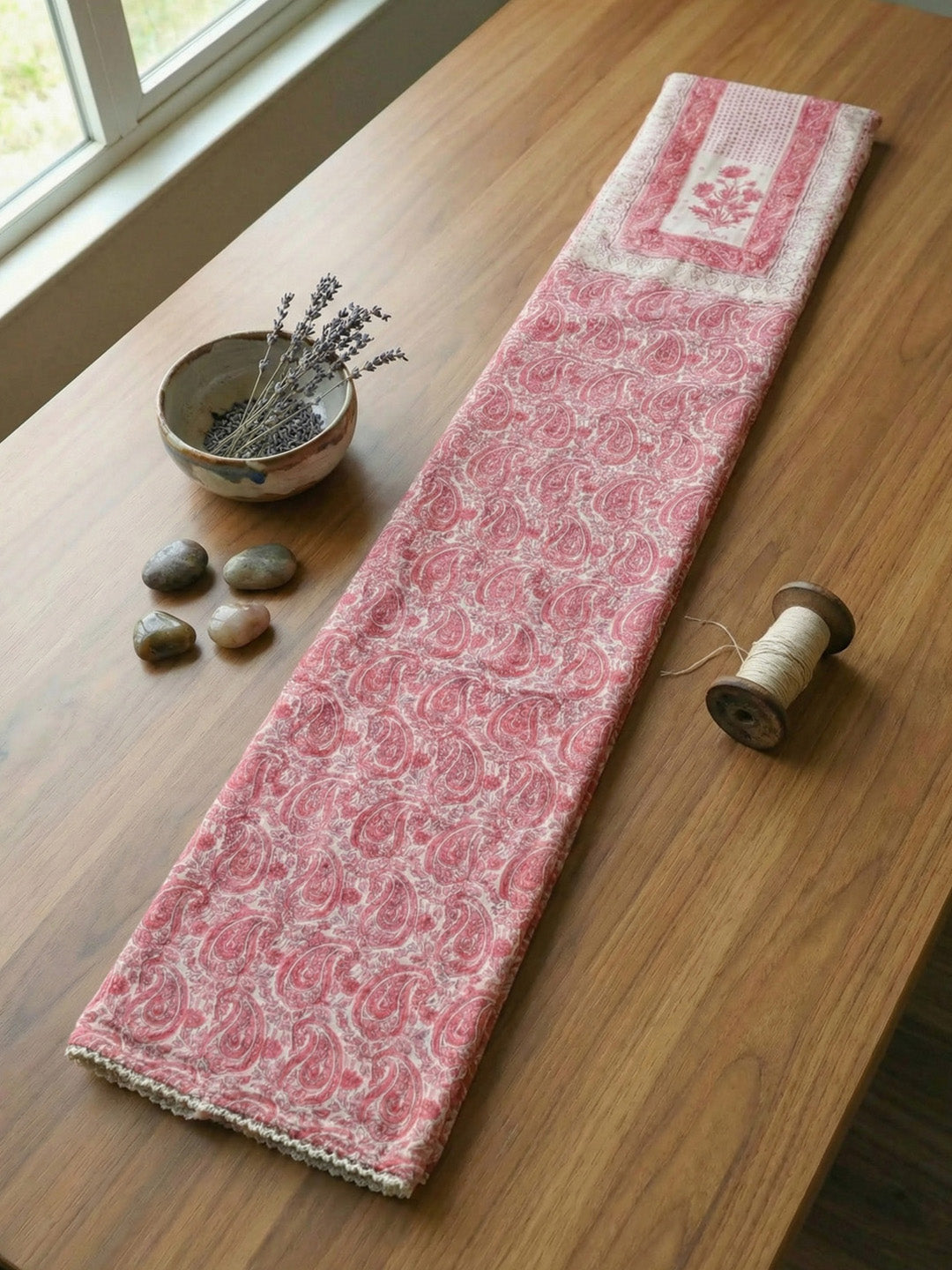 Embroidered Cotton Blend Unstitched Suit With Pant &amp; Dupatta