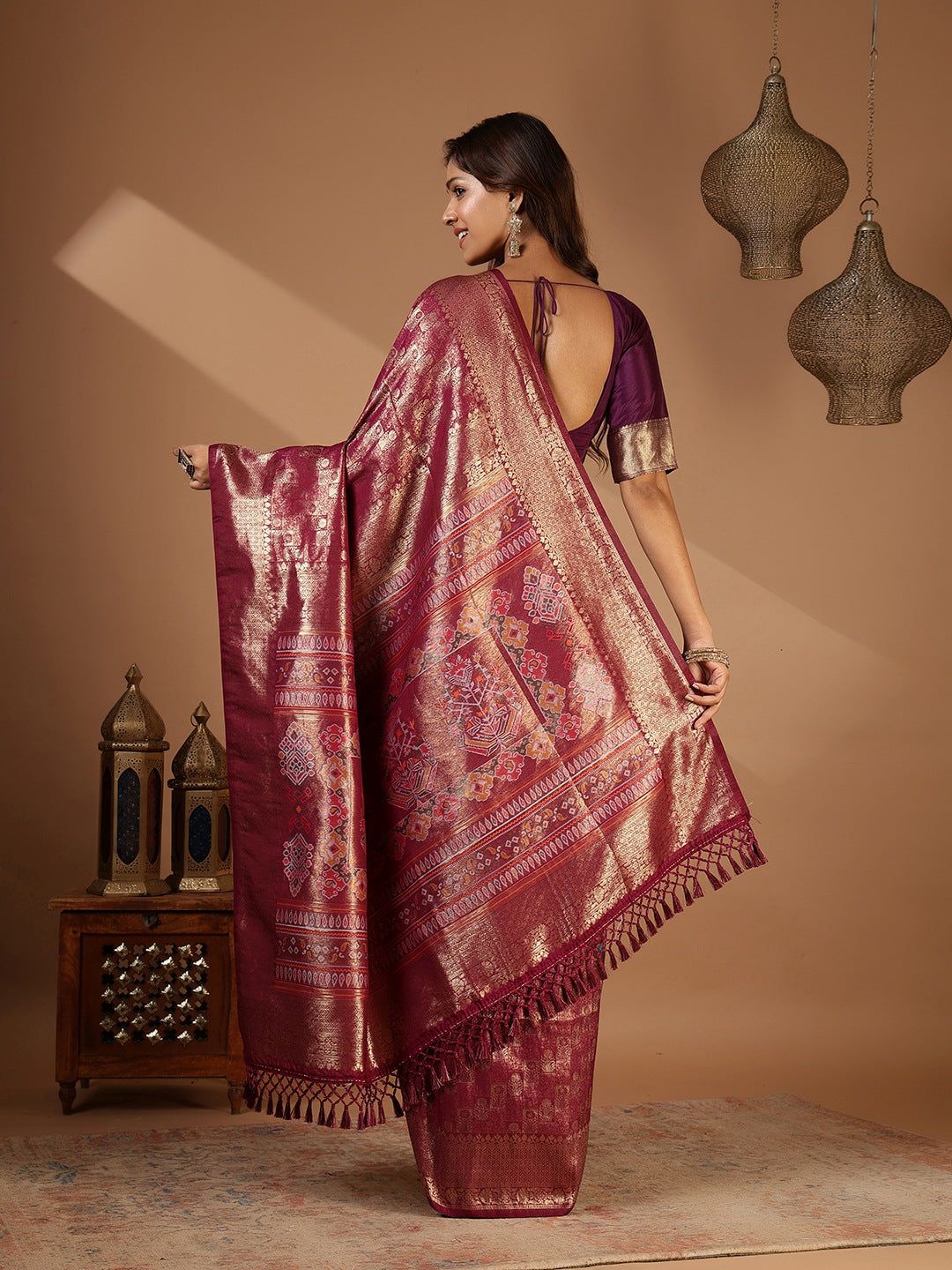 Woven Design Art Silk Saree