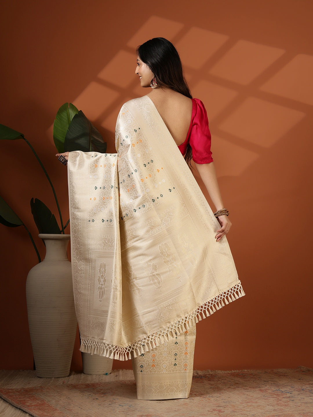 Woven Design Art Silk Saree