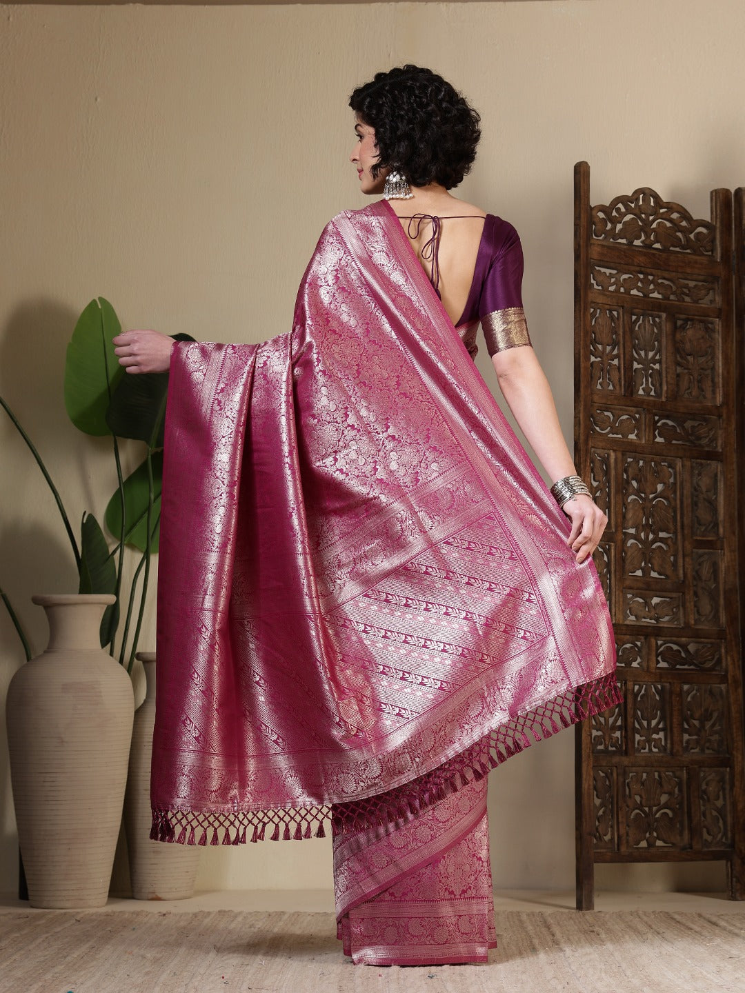Woven Design Art Silk Saree