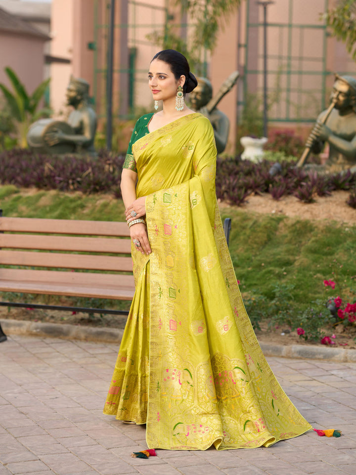 Woven Design Dola Silk Saree