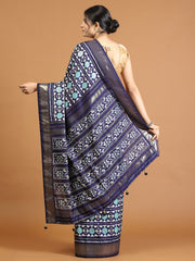 Patola Printed Art Silk Saree