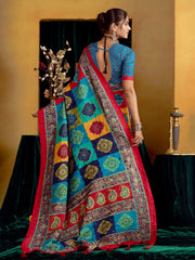 Printed Art Silk Saree