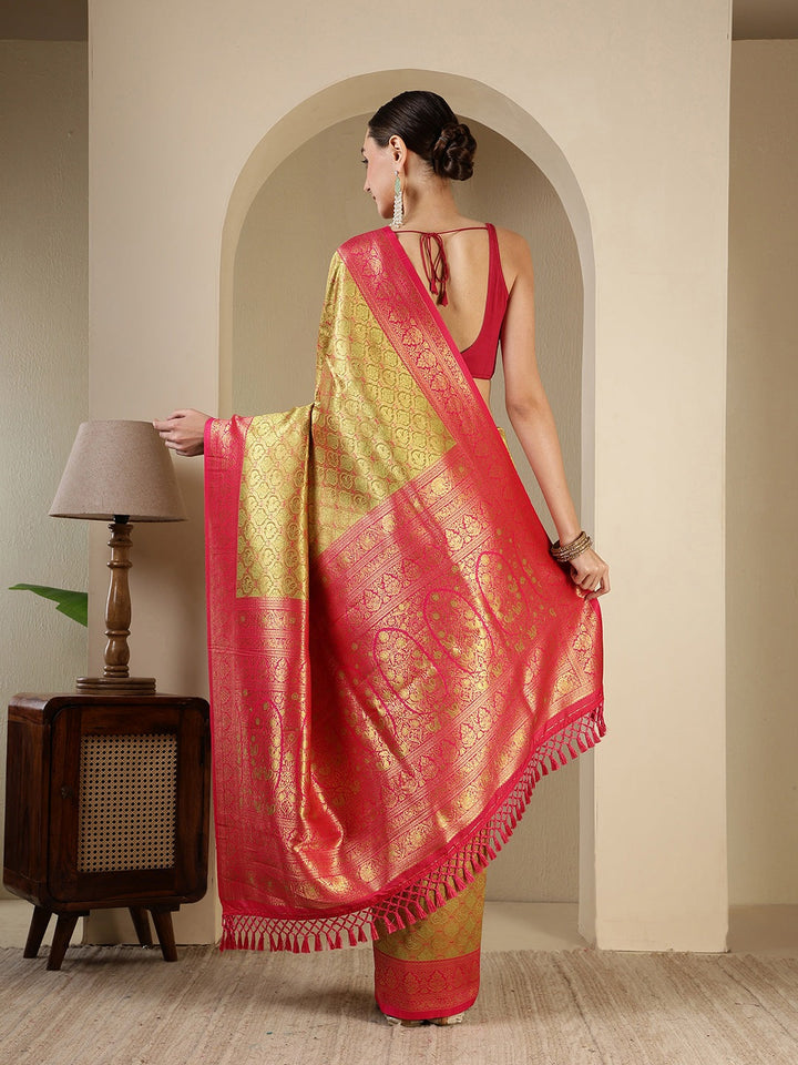 Woven Design Banarasi Saree