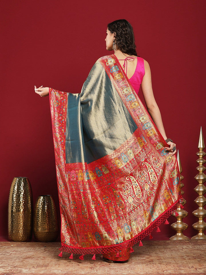 Woven Design Dola Silk Saree